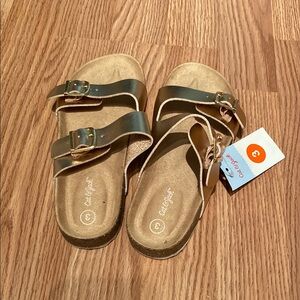 Cat & Jack Kids' Metallic Sandals